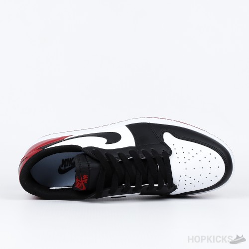 Air Jordan 1 Retro Low OG Black Toe (Premium Batch)