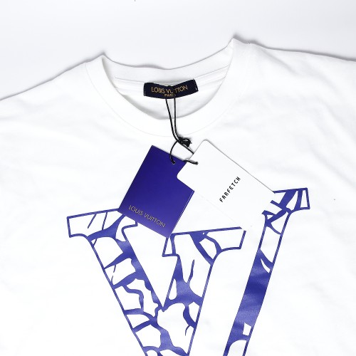 LV Ski Short Sleeved Cotton Crewneck