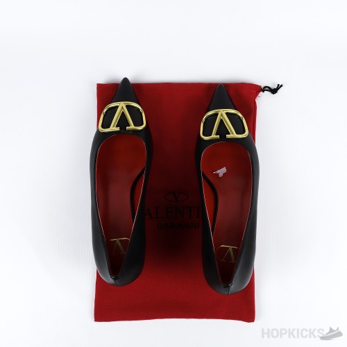 Valentino Garavani VLOGO Leather Ballet Flats (Premium Batch)
