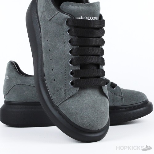 Alexander McQueen Oversized Dark Grey Black Suede (Premium Batch)