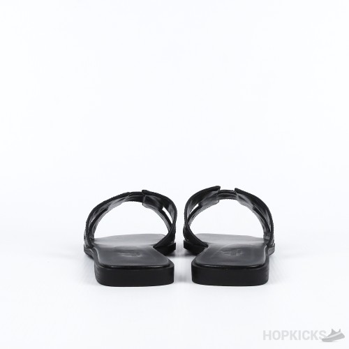 Hermes Oran Sandals Black (Premium Batch)