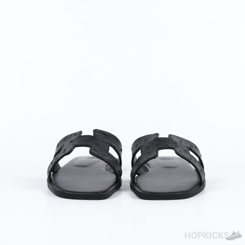 Hermes Oran Sandals Black (Premium Batch)