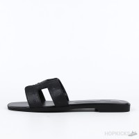 Hermes Oran Sandals Black (Premium Batch)