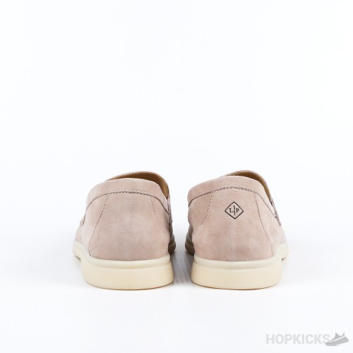 Loro Piana Brown Suede Summer Charms Walk Loafers (Premium Plus Batch)