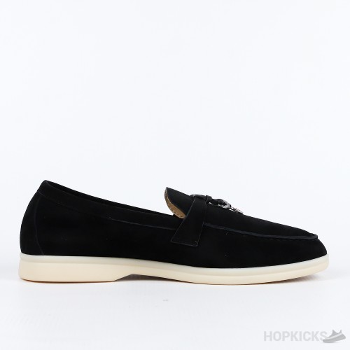 Loro Piana Black Summer Charm Loafer (Premium Plus Batch)