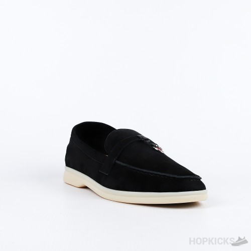 Loro Piana Black Summer Charm Loafer (Premium Batch)