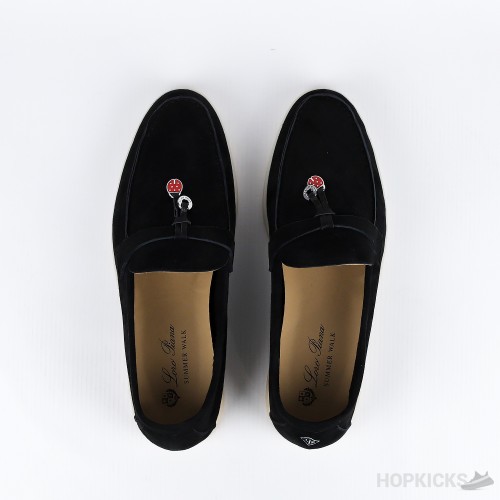 Loro Piana Black Summer Charm Loafer (Premium Plus Batch)
