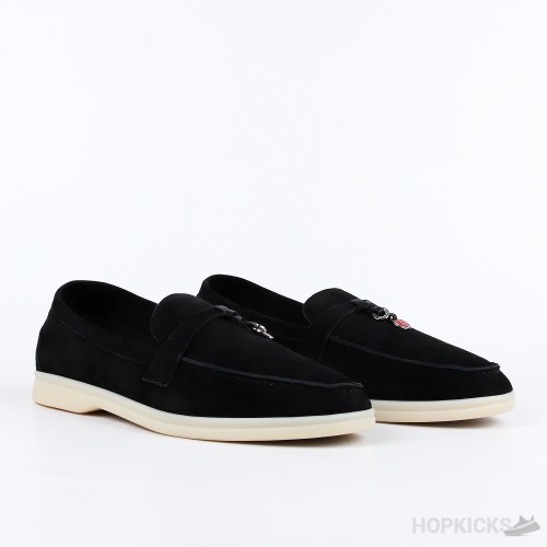 Loro Piana Black Summer Charm Loafer (Premium Plus Batch)