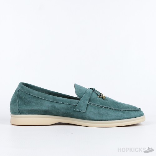 Loro Piana Sea Green Summer Charm Loafer (Premium Batch)