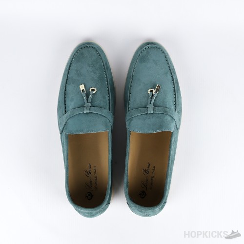 Loro Piana Sea Green Summer Charm Loafer (Premium Batch)