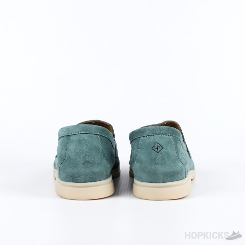 Loro Piana Sea Green Summer Charm Loafer (Premium Batch)