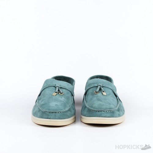Loro Piana Sea Green Summer Charm Loafer (Premium Batch)
