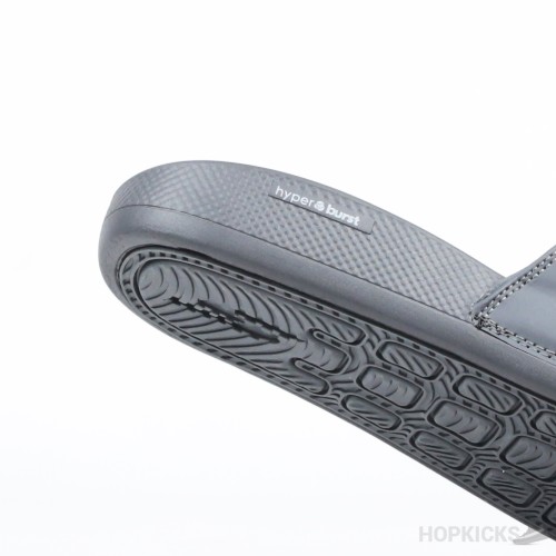 Skechers Hyper Burst Memory Foam Slide Grey 