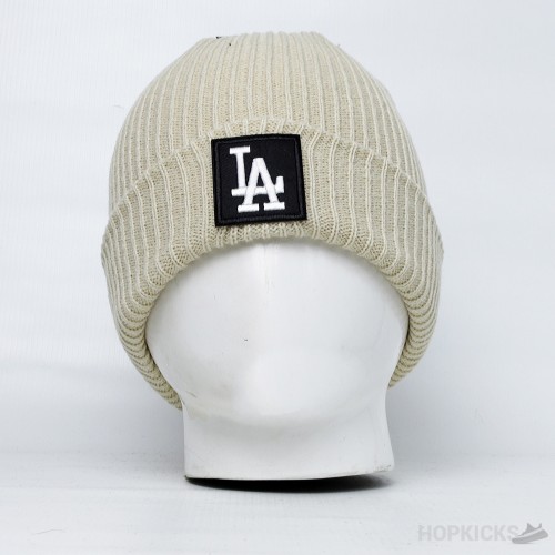 Los Angeles Dodgers Beanie Camel