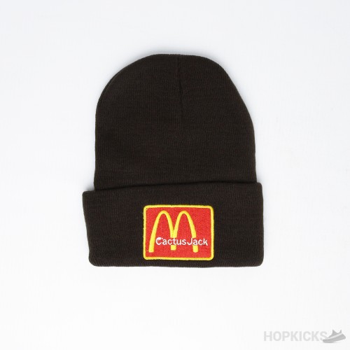 Travis Scott x McDonald's Cj Arches Beanie Brown