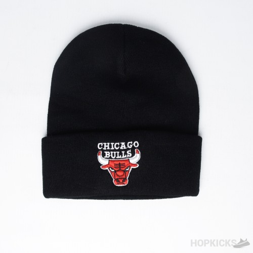 Chicago Bulls Black Wool Beanie