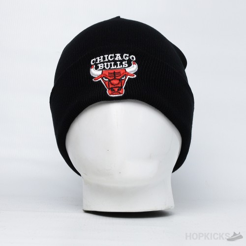 Chicago Bulls Black Wool Beanie