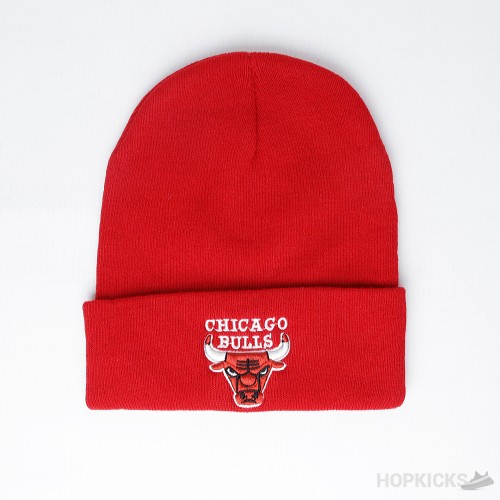 Chicago Bulls Red Wool Beanie