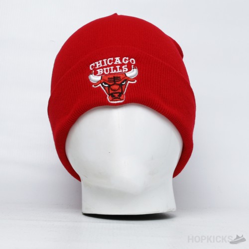 Chicago Bulls Red Wool Beanie