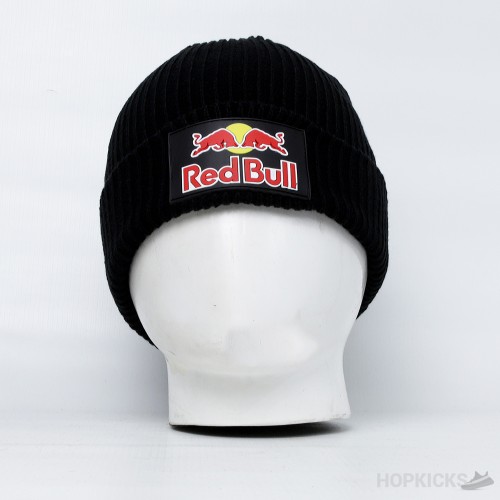 Red Bull Black Wool Beanie 