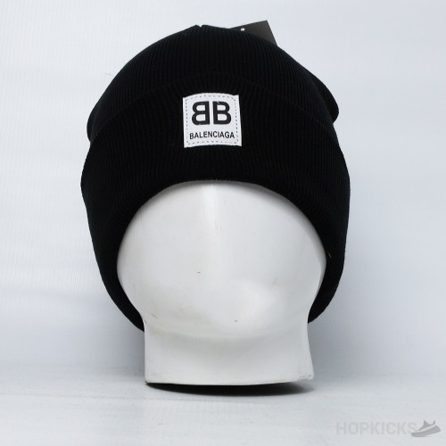 Balenciaga Black Wool Beanie