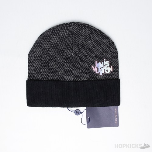 LV 12 Letters Beanie Brwn