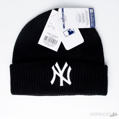 NY MLB Black Beanie