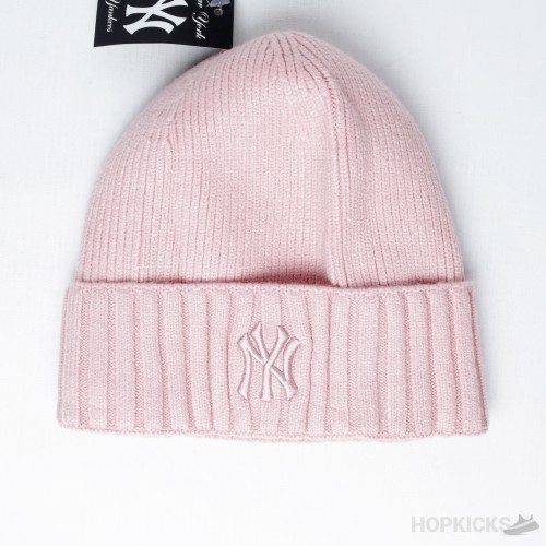 New York Yankees Pink Beanie