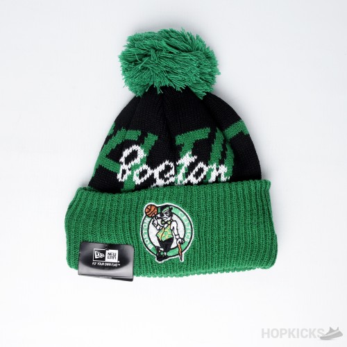 New Era Boston Celtics NBA Draft Bobble Beanie