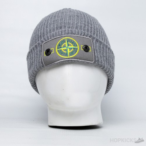 Stone Island Badge Beanie