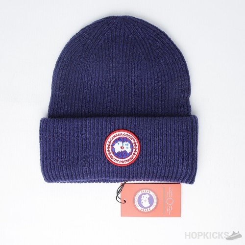 Canada Goose Wool Beanie in Blue