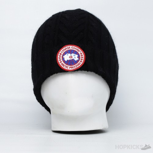 Canada Goose Wool Beanie in Black