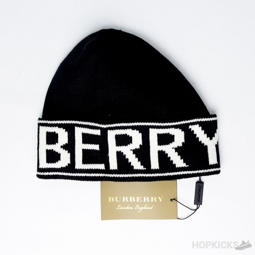 Cashmere Beanie Burberry 'Black'