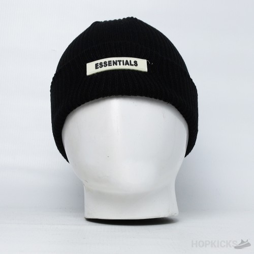 FOG Essentials Black Beanie