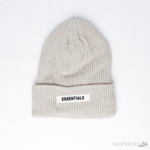 FOG Essentials Beige Beanie