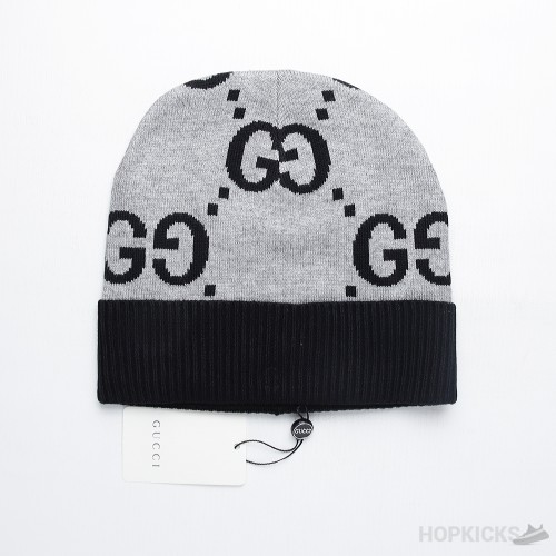 Gucci GG-Patterned Knitted Beanie