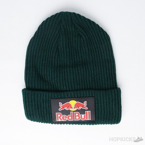 Red Bull Green Wool Beanie