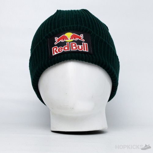 Red Bull Green Wool Beanie