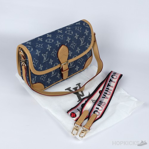 LV Blue Diane Handbag [Economy Batch]