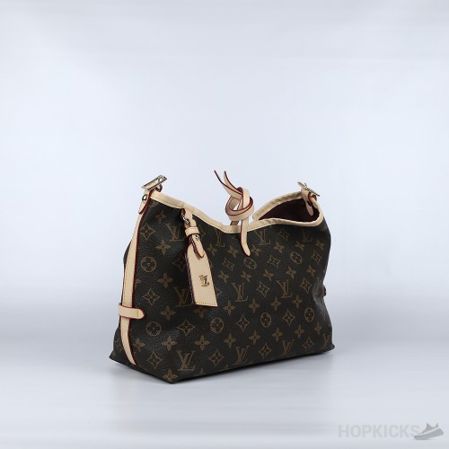 LV CarryAll MM Canvas Handbag Brown [Economy Batch]