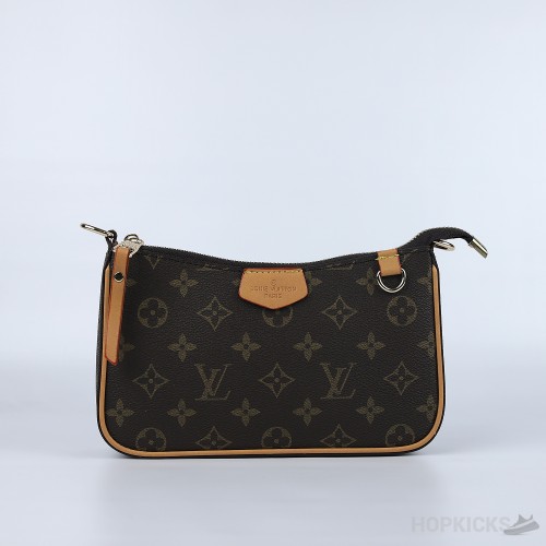 LV Women's Classic Retro Floral Pouch On Strap [Economy Batch]