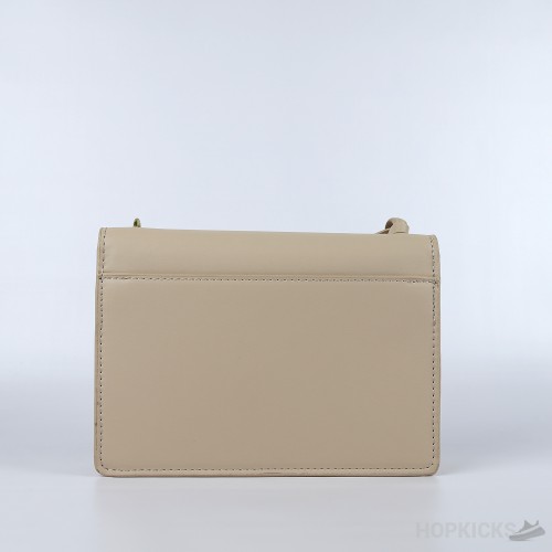 YSL Beige Uptown Chair Wallet [Economy Batch]