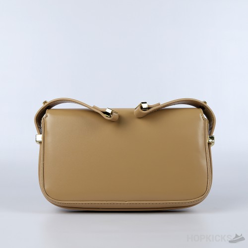 Prada Emblème Saffiano Beige Shoulder Bag [Economy Batch]
