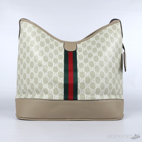 Gucci Ophidia GG Supreme Small Shoulder Bag Beige [Economy Batch]