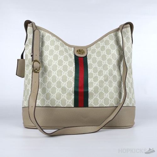 Gucci Ophidia GG Supreme Small Shoulder Bag Beige [Economy Batch]