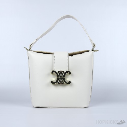 Celine Mini Bucket Triomphe In Smooth Calfskin [Economy Batch]