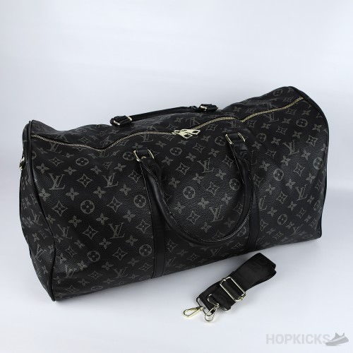 LV Keepall Bandouliere 50 Black [Economy Batch]