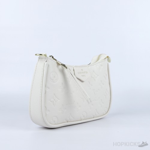 LV Cream Easy Pouch On Strap [Economy Batch]