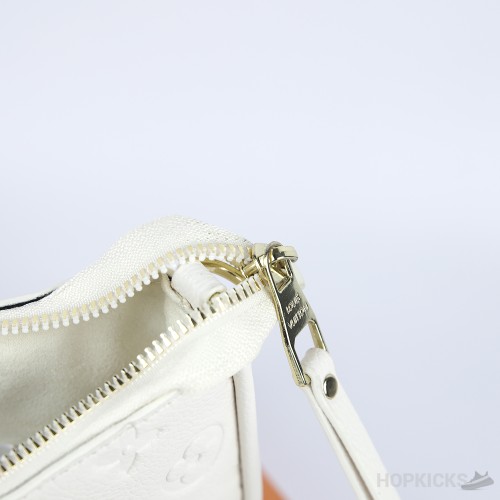 LV Cream Easy Pouch On Strap [Economy Batch]