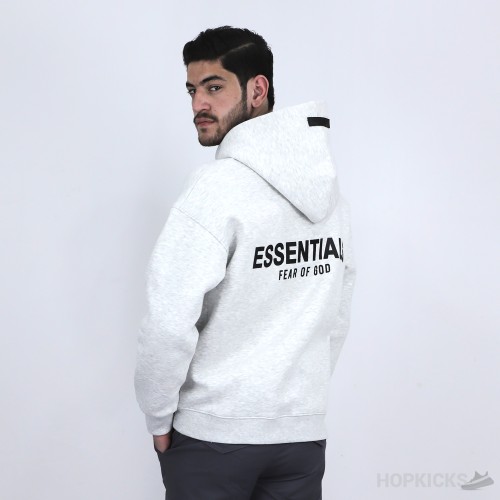 Fear of God Essentials Relaxed Hoodie Dark Oatmeal
